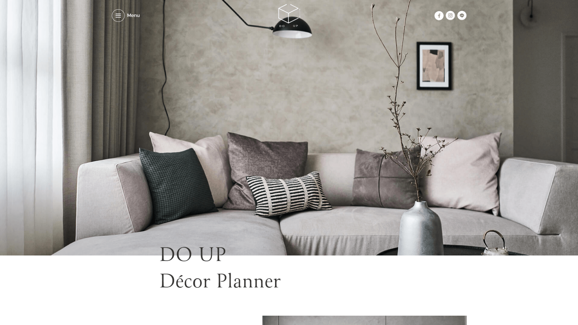 Web Design / DOUP Décor Planner